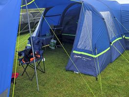 Tent set up