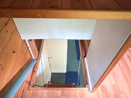 From upstairs