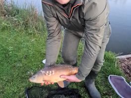 Happy hubby caught the 1st one!