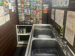 Washing up area