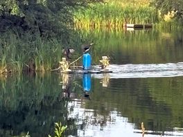 Lake on campsite