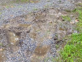 Quality of the ground after rain