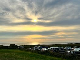 Views at sunset