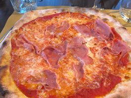 Pizza prosciutto cotto