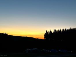 The sunset from out safari tent was absolutely stunning.