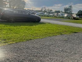 View from our campervan.