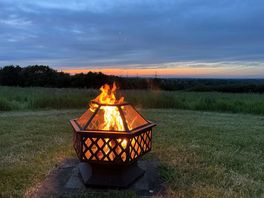 Enjoying nights by the fire