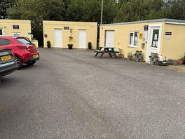 Reception, toilets and showers.