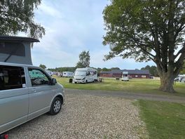 Our hard standing pitch