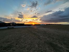 Sun set from the site