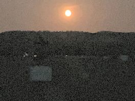 Beautiful red moon.