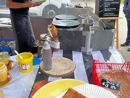 Crêperie on site tuesday evening