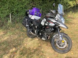 Packed up and ready to go