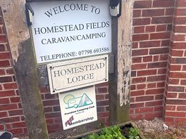The site sign