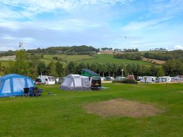 Our van and the beautiful views