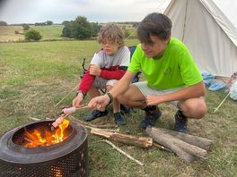 Making use of the fire pits