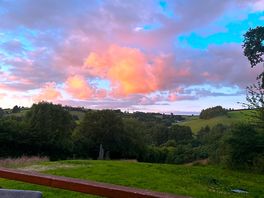 From the veranda when it stopped raining