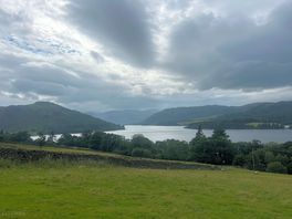 View on the lower fell walk between howtown and pooley bridge