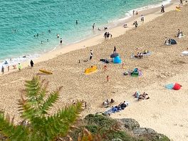 Porthcuno beach