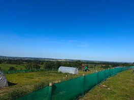 View from camp area
