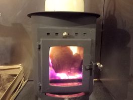 Little wood burner.