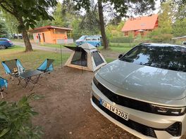 Peaceful camping pitch