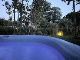 View from the hot tub
