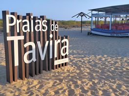 Playa de la isla de tavira