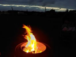 Free to use fire pits 🔥