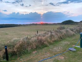 Sunset from our pitch