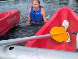 Fun in the lake