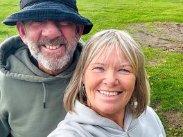 Tony & jo enjoying the outside life