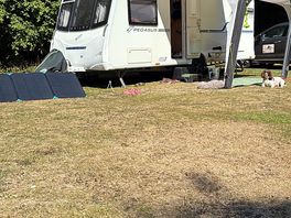 My set up with solar panels