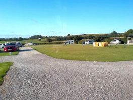 Morning view from our pitch