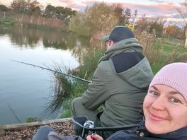 Lovely peaceful afternoon fishing