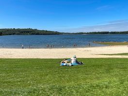 The beach