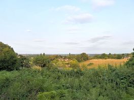 View from the church footpath