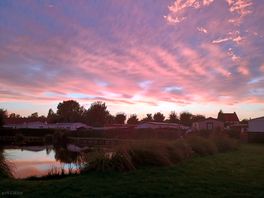 Sunset from my camping spot.