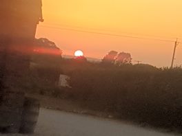 Watching the sunset go down