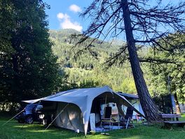 Mooie plek op de camping