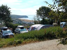 View from our pitch