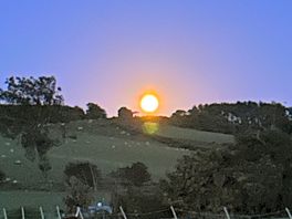 Beautiful sunset.