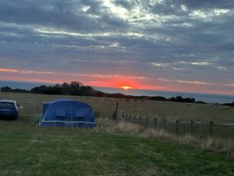 Sunrise from the tent