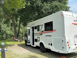 Our motorhome in the pitch