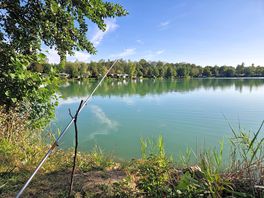 Fishing for pike/catfish. note *forbidden from fishing carp*