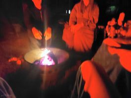 Nice fire on the 2nd night