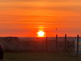 Sun rising