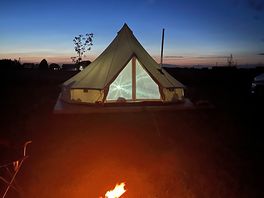 Firepit and star gazing