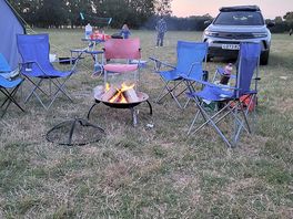 Firepits that are raised are permitted.