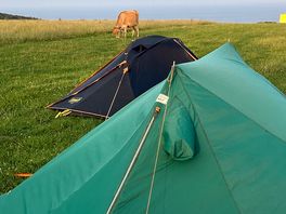 Campsite mit ausblick